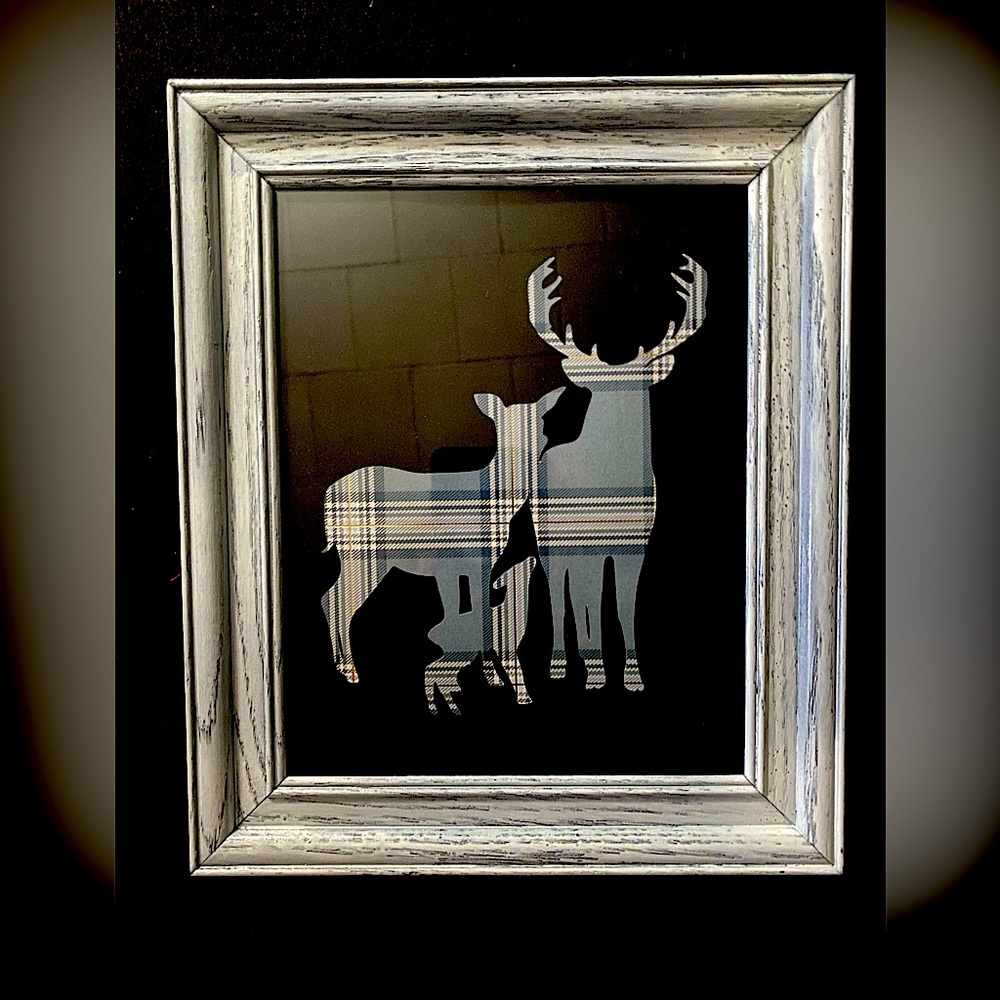 family deer deco 10x12